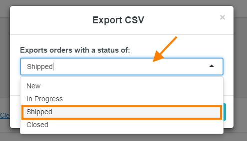 help export to csv 2