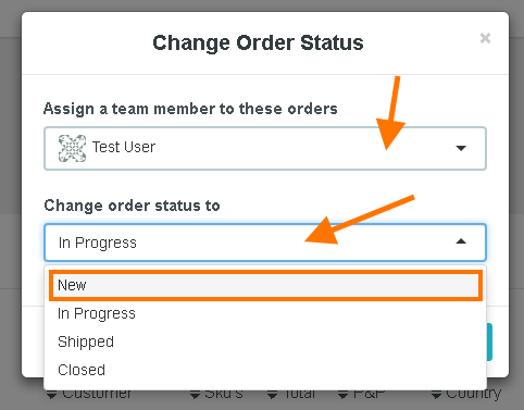 how to change order status 3